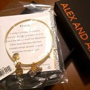 Alex and Ani Train bracelet